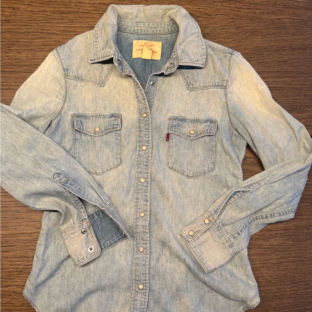 Levi's Classic Light Blue Denim Shirt